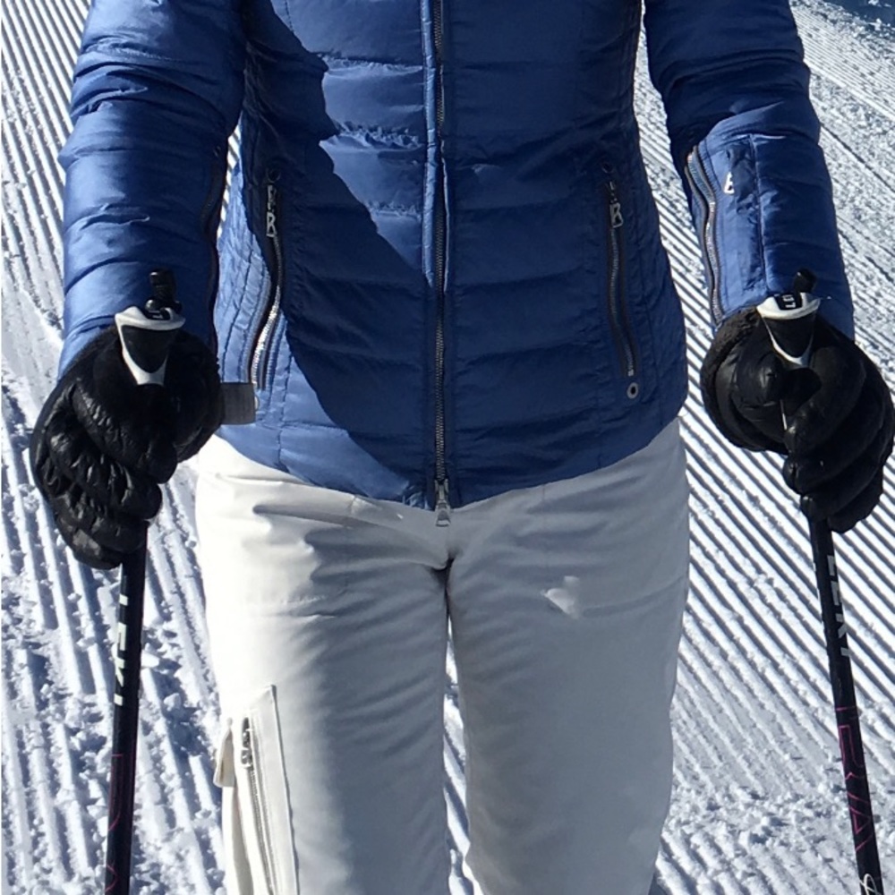 Bogner Ski Jacket Metallic Blue - Picture 15 of 16